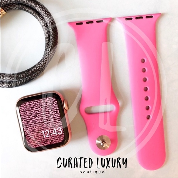 HOT Pink Apple Watch Replacement Ba… - Picture 3 of 10